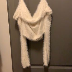 Kendall and Kylie crop sweater